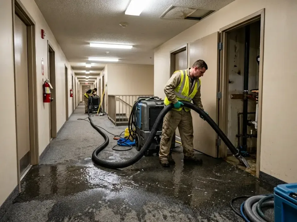 multi-unit-apartment-hallway-f-005 — frequently asked questions, Emergency Burst Pipe Water Extraction & Removal in Easton,…